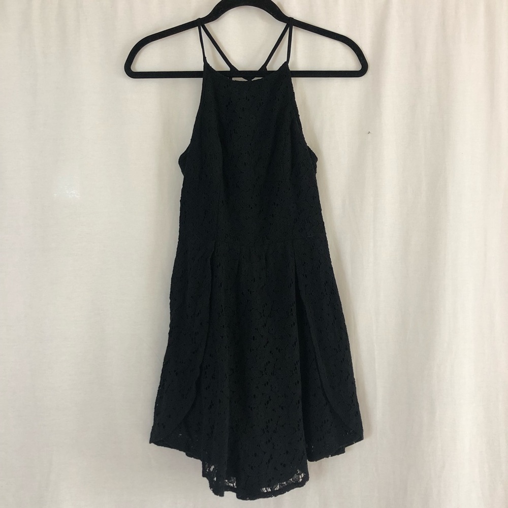 Abercrombie & Fitch Black Lace Dress